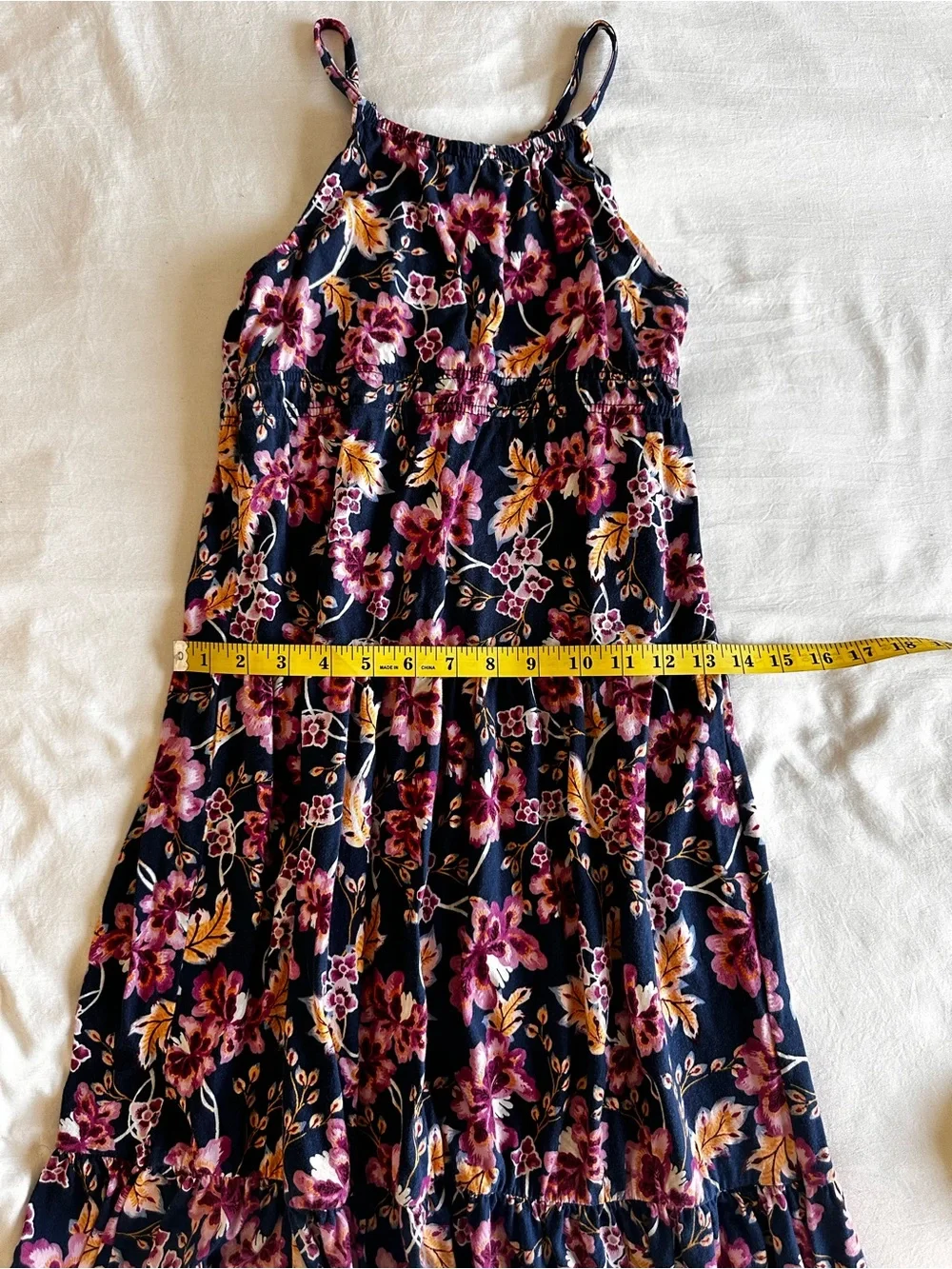 Old Navy Girls Floral Maxi Summer Halter Dress